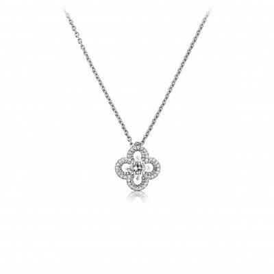 LOUIS VUITTON MONOGRAM FUSION NECKLACE Q93258